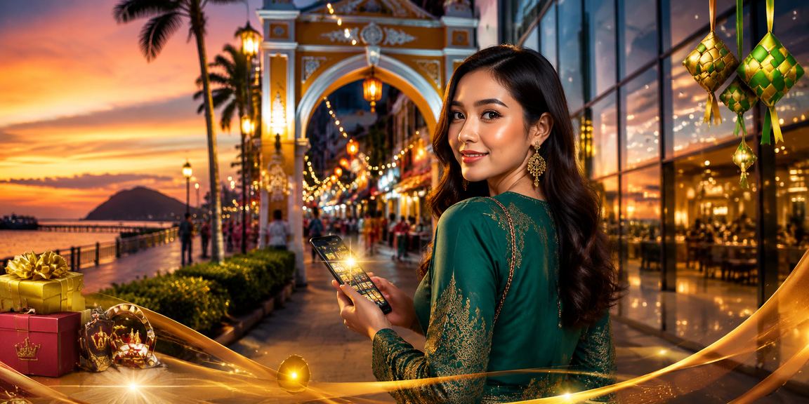 Suasana perayaan Hari Raya dengan pengalaman VIP kasino di Kota Kinabalu Malaysia