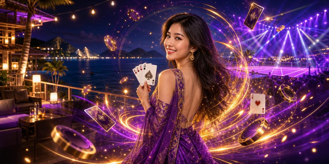 Permainan teen patti kasino langsung gaya Melayu di Langkawi dengan suasana menarik